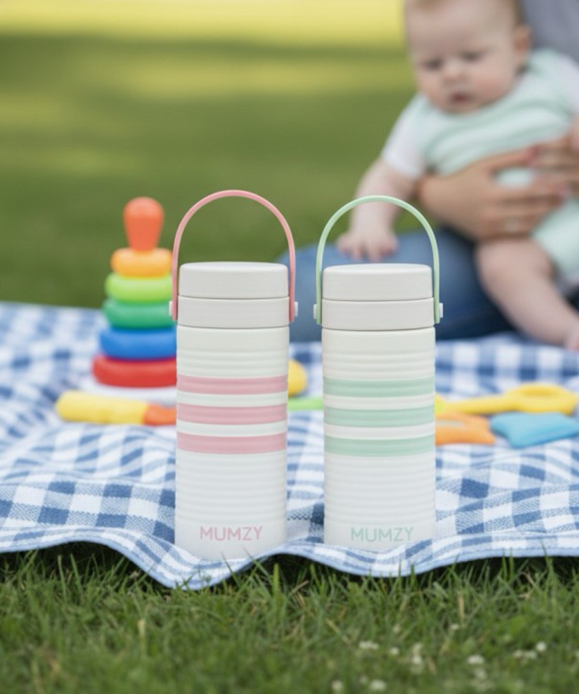mumzy-bottles-pink-and-green-on-picnic
